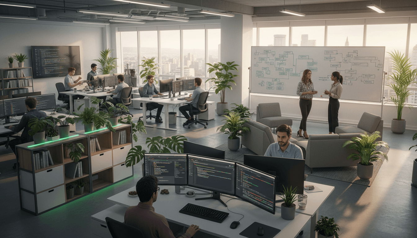 Speecity Tech workspace showing innovation and development environment